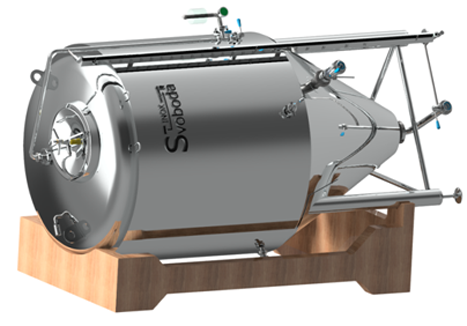 Beer fermentation - Cylindrical conical tank