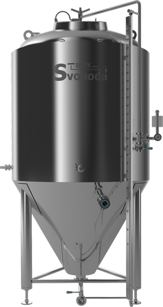 Beer fermentation - Cylindrical conical tank